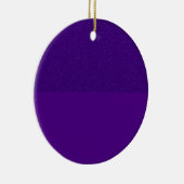 Aangepast Paarse Ornament met glittertop (Rechts)