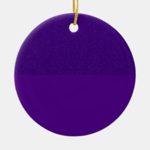 Aangepast Paarse Ornament met glittertop