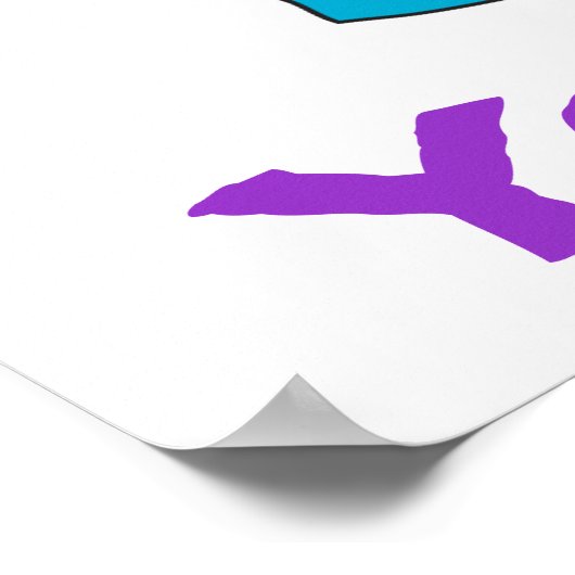 Aangepast paasgeld Poster (Hoek)