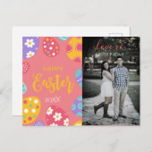 Aangepast paasprogramma-Briefkaart Briefkaart (Voorkant / Achterkant)