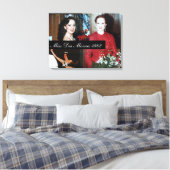 Aangepast paginanieuws portret canvas afdruk (Insitu (Slaapkamer))