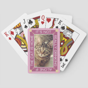 Aangepast pakket   Financiering   Drink met de kat Pokerkaarten