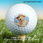 Aangepast pakket foto Aangepast foto Aangepast fot Golfballen<br><div class="desc">Verrassend je favoriete Golfer en Golf Lover met deze superschattige foto-aangepaste golfballen en bijbehorende golfballen. Pas deze golfballen aan met je favoriete huisfoto, kinder foto of hondenfoto, perfect voor de golfvader of golfmoeder voor vaders dag, moederdag, kerst en verjaardagen! COPYRIGHT © 2020 Judy Burrows, Black Dog Art - Alle rechten...</div>