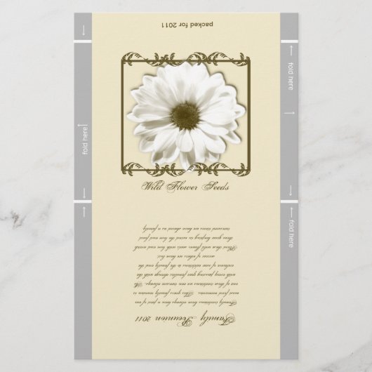 Aangepast pakket voor zaaizaad (Voorkant)