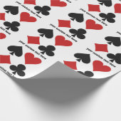 Aangepast pakpapier voor kaartspeler (Hoek)