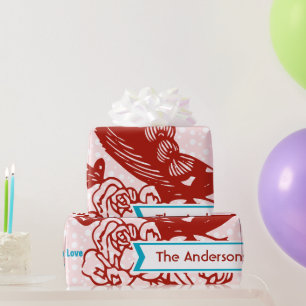 Aangepast pakvakantieverlooppapier cadeaupapier