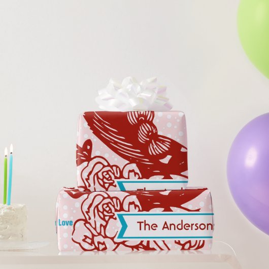 Aangepast pakvakantieverlooppapier cadeaupapier (Feestgeschenken)