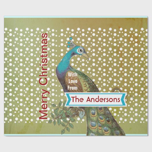 Aangepast pakvakantieverlooppapier cadeaupapier (Vlak)