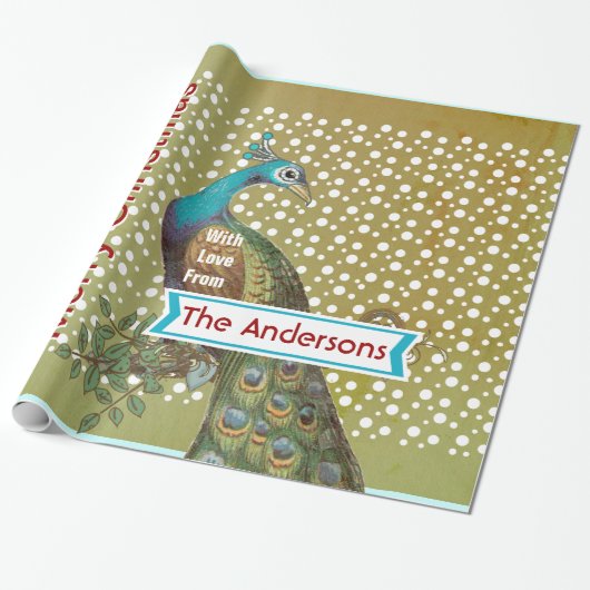 Aangepast pakvakantieverlooppapier cadeaupapier