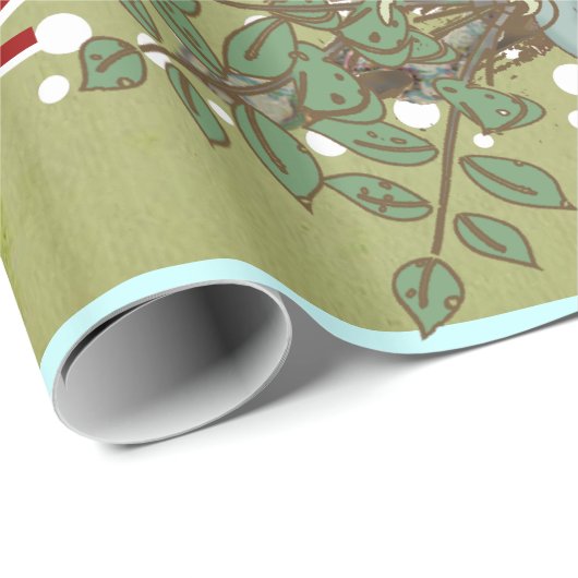 Aangepast pakvakantieverlooppapier cadeaupapier (Rol Hoek)