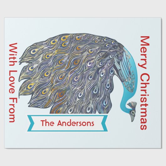 Aangepast pakvakantieverlooppapier cadeaupapier (Vlak)