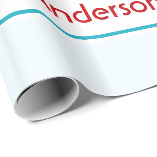 Aangepast pakvakantieverlooppapier cadeaupapier (Rol Hoek)