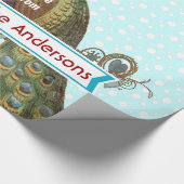 Aangepast pakvakantieverlooppapier cadeaupapier (Hoek)