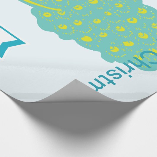 Aangepast pakvakantieverlooppapier cadeaupapier (Hoek)