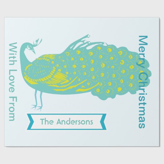 Aangepast pakvakantieverlooppapier cadeaupapier (Vlak)