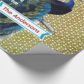 Aangepast pakvakantieverlooppapier cadeaupapier (Hoek)