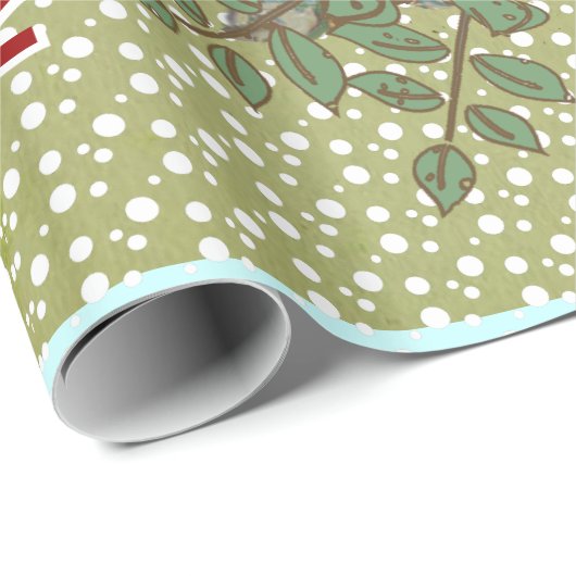 Aangepast pakvakantieverlooppapier cadeaupapier (Rol Hoek)