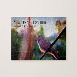 Aangepast Palestijns dorp Morning Laughing Dove Legpuzzel