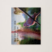 Aangepast Palestijns dorp Morning Laughing Dove Legpuzzel (Verticaal)