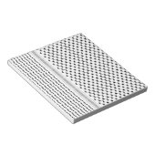 Aangepast Palestijns Kufiya-model Notitieblok (Schuin)