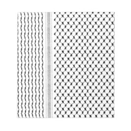 Aangepast Palestijns Kufiya-model Notitieblok