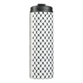 Aangepast Palestijns Kufiya-model Thermosbeker (Voorkant)