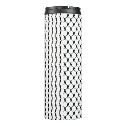 Aangepast Palestijns Kufiya-model Thermosbeker (Achterkant)