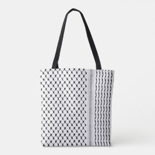 Aangepast Palestijns Kufiya-model Tote Bag