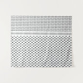 Aangepast Palestijns Kufiya-model Wandkleed (Voorkant (horizontaal))