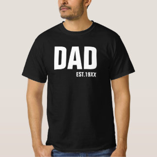 Aangepast pap Est. 19xx T-Shirt