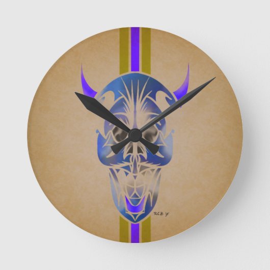 Aangepast pap voor Design Ronde Klok (Voorkant)