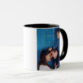 Aangepast papa Foto Best Pap Vaderdag Mok (Voorkant rechts)