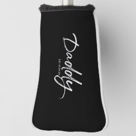 Aangepast papa jaar ingesteld golfheadcover