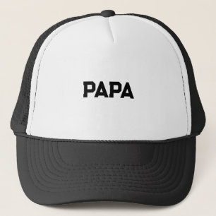 Aangepast PAPA-ontwerp – Gepersonaliseerd Vaderdag Trucker Pet