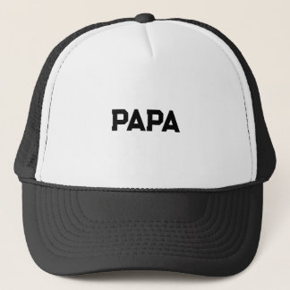 Aangepast PAPA-ontwerp – Gepersonaliseerd Vaderdag Trucker Pet