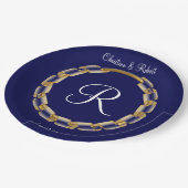 Aangepast papier papieren bordje (Gekanteld)