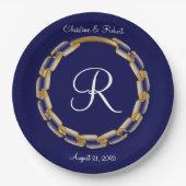 Aangepast papier papieren bordje (Voorkant)