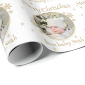 Aangepast papier voor foto- en naamafvulling (Rol Hoek)