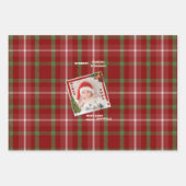 Aangepast papier voor foto- en naamafvulling inpakpapier vel (Voorkant)