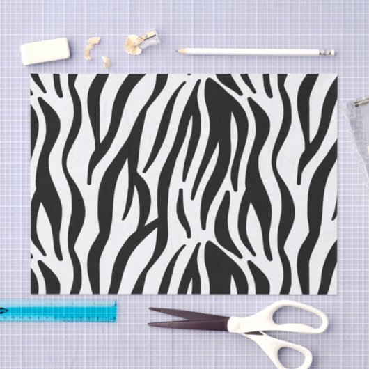 Aangepast papier voor gestripte Zebra (Craft)