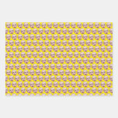 Aangepast papier voor gezichtsverpakking | Custom Inpakpapier Vel (Voorkant 3)