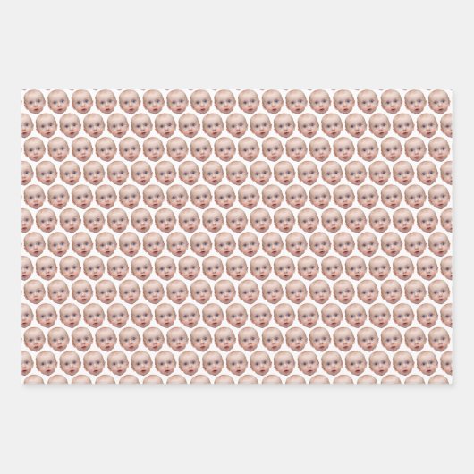 Aangepast papier voor gezichtsverpakking | Custom Inpakpapier Vel (Voorkant 2)