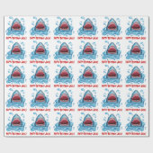 Aangepast papier voor het inpakken van haaien (Vlak)