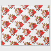 Aangepast papier voor het ompakken van Noordpool (Vlak)