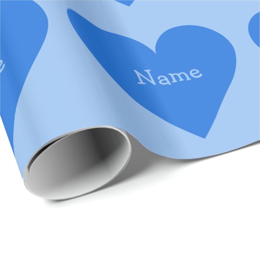 Aangepast papier voor het verpakken van blauwe Val (Rol Hoek)