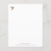 Aangepast papier voor Hummingbird Stationery (Voorkant)