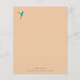 Aangepast papier voor Hummingbird Stationery