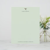 Aangepast papier voor Hummingbird Stationery (Staand voorkant)