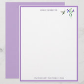 Aangepast papier voor Hummingbird Stationery (Voorkant / Achterkant)
