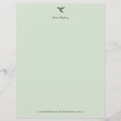 Aangepast papier voor Hummingbird Stationery (Voorkant)